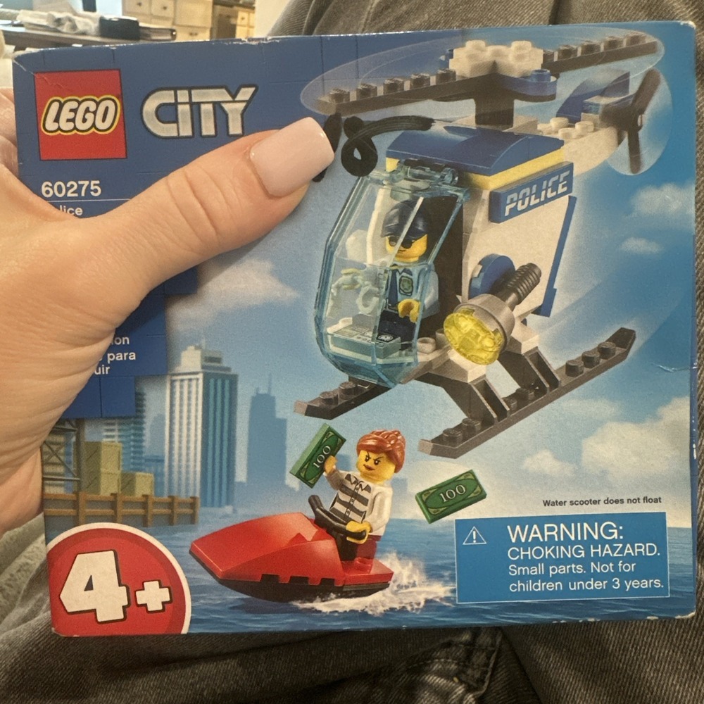Lego City 60275 Police Helicopter Building Toy Retired 2021 Set- New Sealed Box
